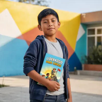 Emiliano, de Oaxaca, México, en la calle con Liderazgo para Chicos